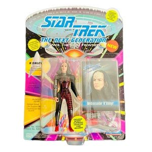 Star Trek The Next Generation K’EHLEYR 1993 Playmates Figure w/ Card NEW!